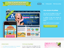 Tablet Screenshot of jeu-grattage.net