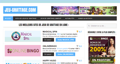 Desktop Screenshot of jeu-grattage.com