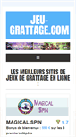Mobile Screenshot of jeu-grattage.com